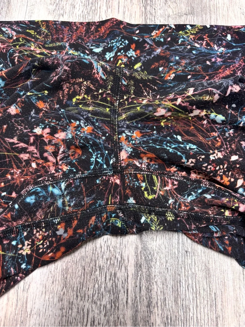 Lululemon Align Pant II Leggings Foliage Overlay Multi High Rise Size 4